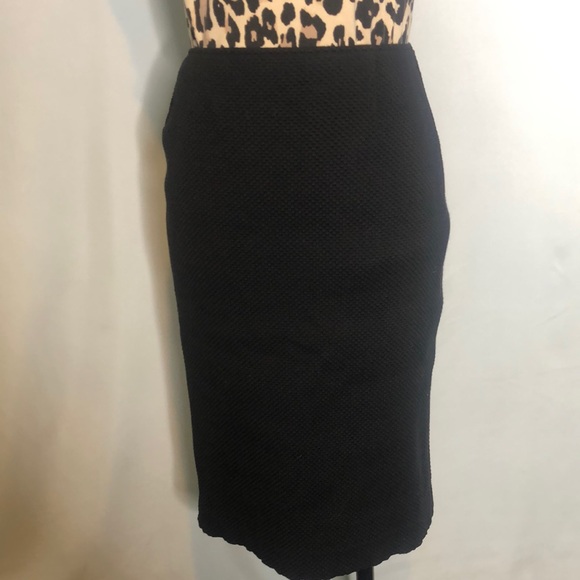 Richie Freeman Teri Jon black pencil midi skirt 6 - Picture 6 of 12